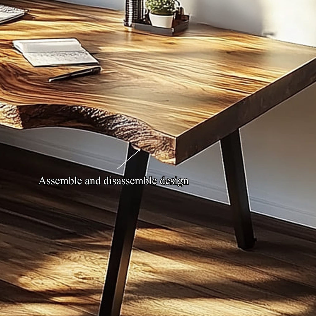 Live Edge Modern Work Desk
