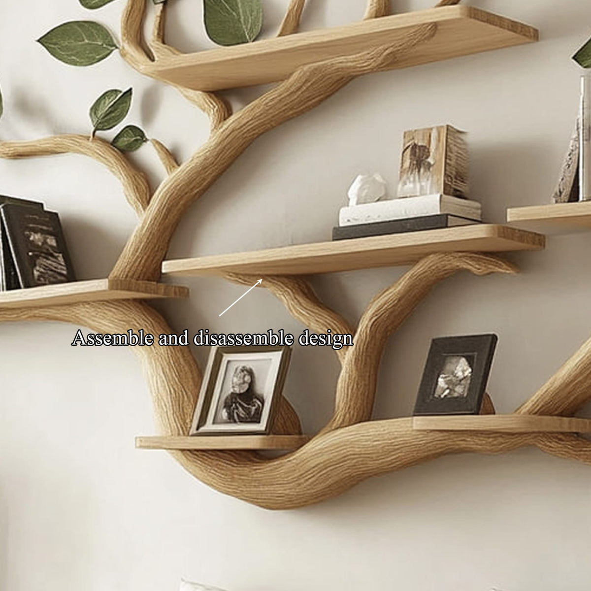 Artistic Solid Floating Shelf