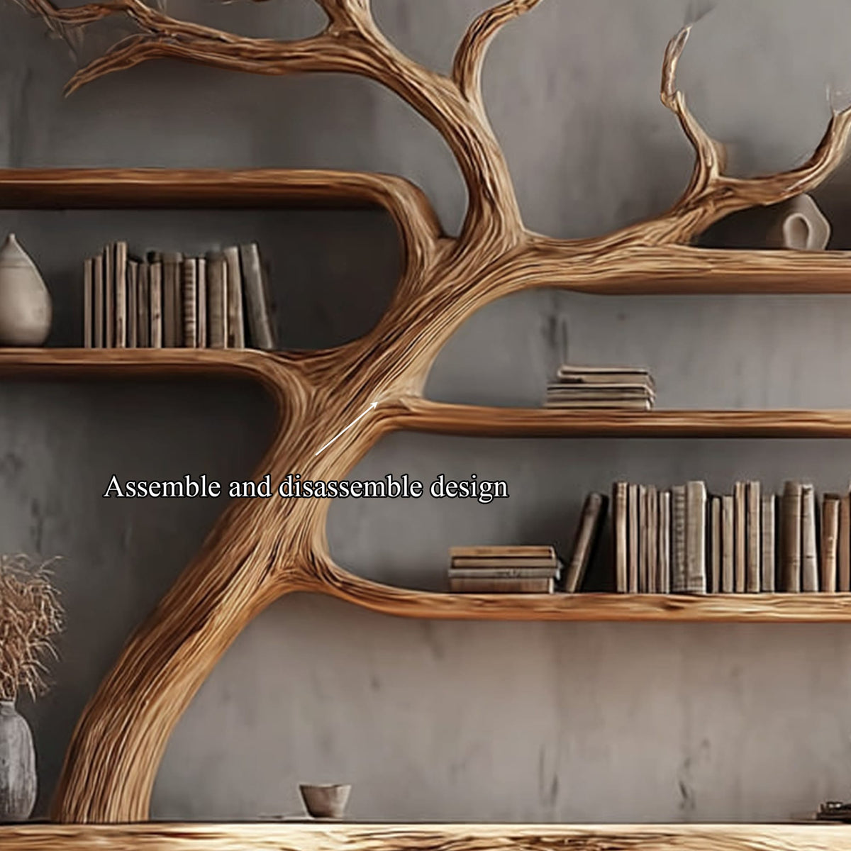 Floating Solid Console Table