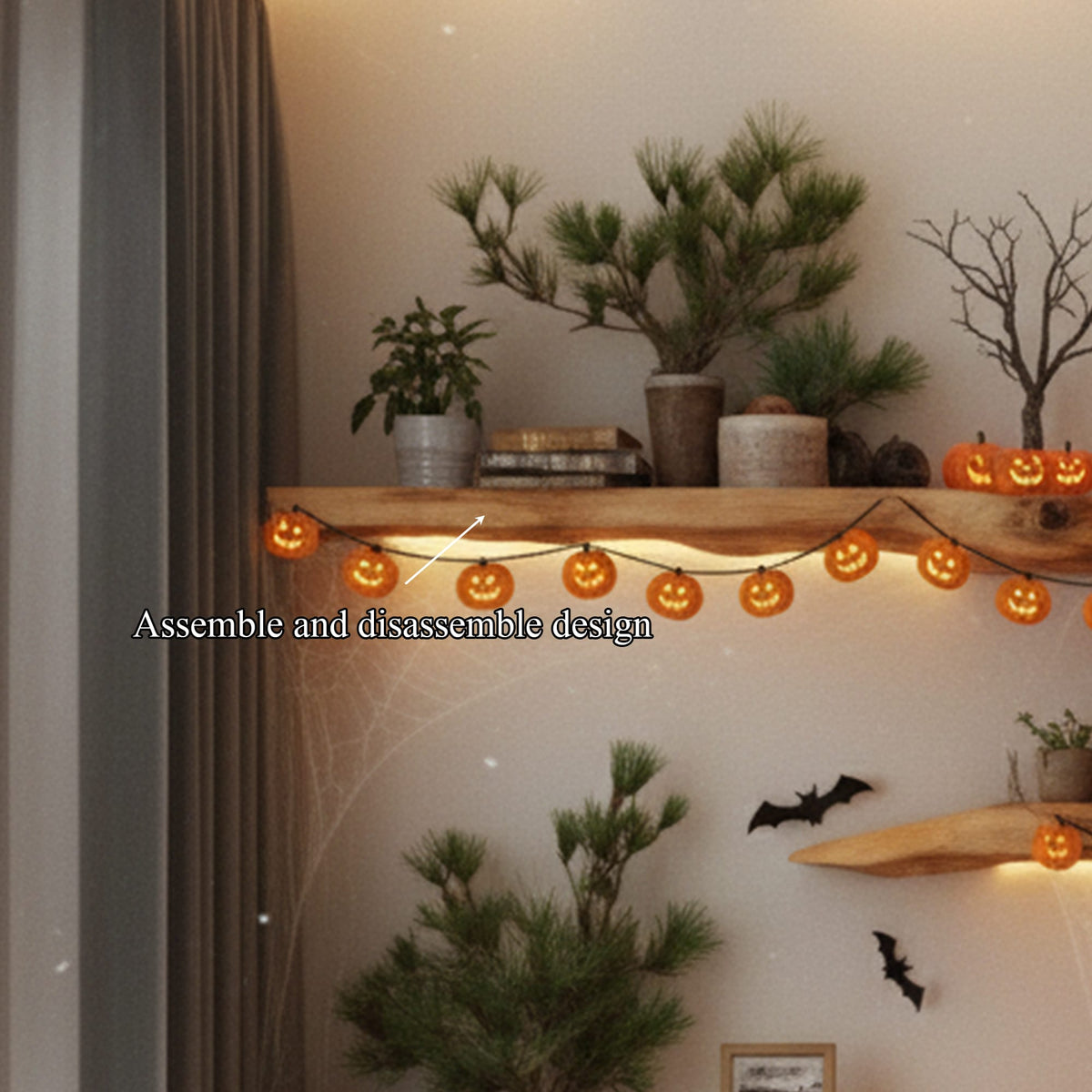 Floating Spooky Wall Shelf