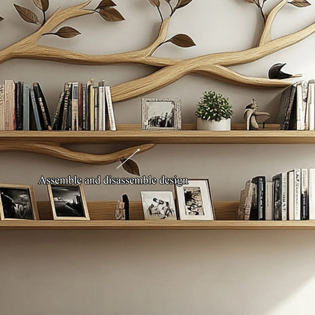 Floating Plant Bookshelf