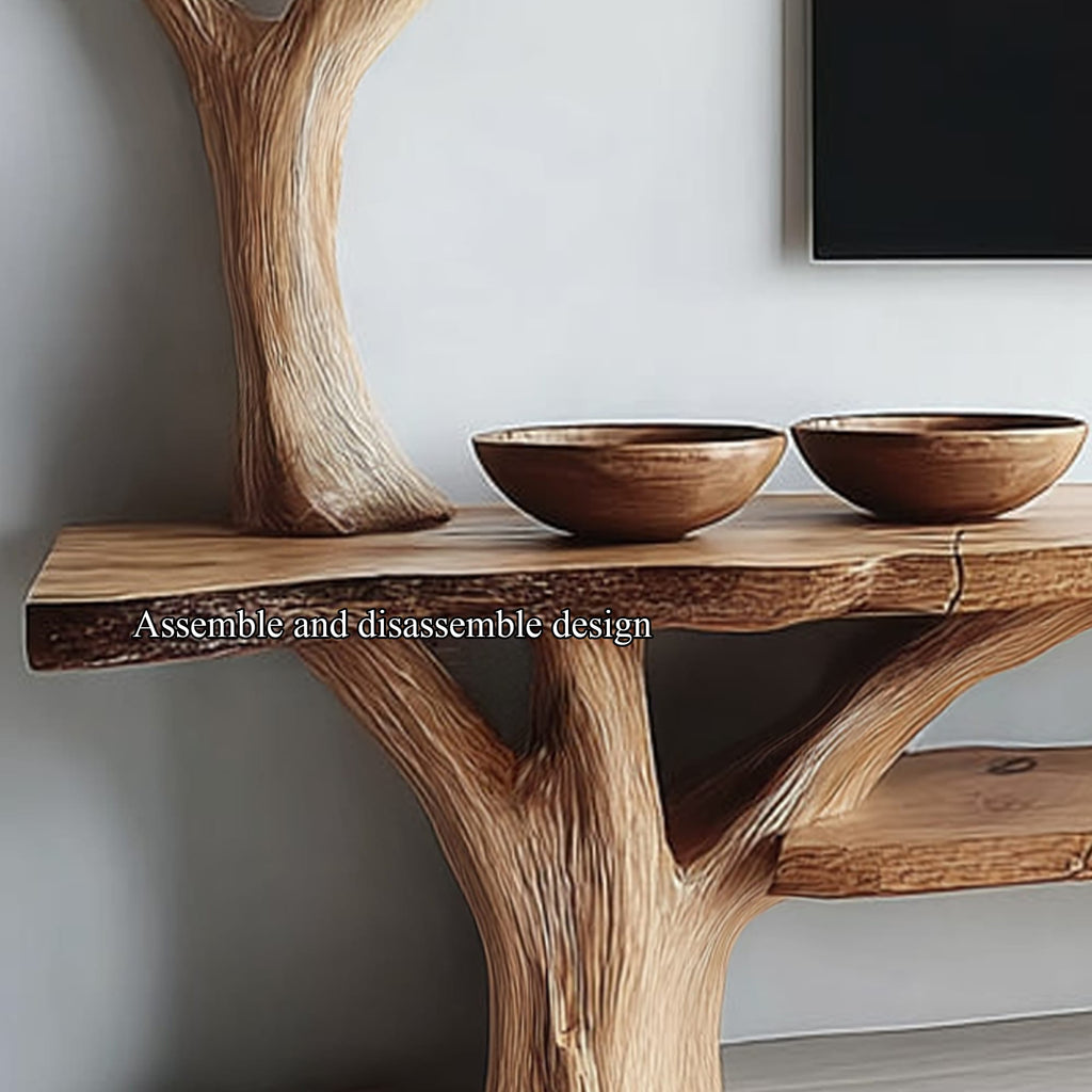 Sculpted Solid TV Cabinet