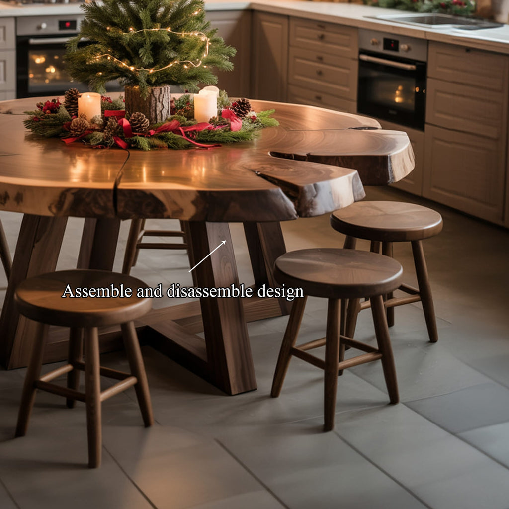 Kitchen Live Edge Dining Table