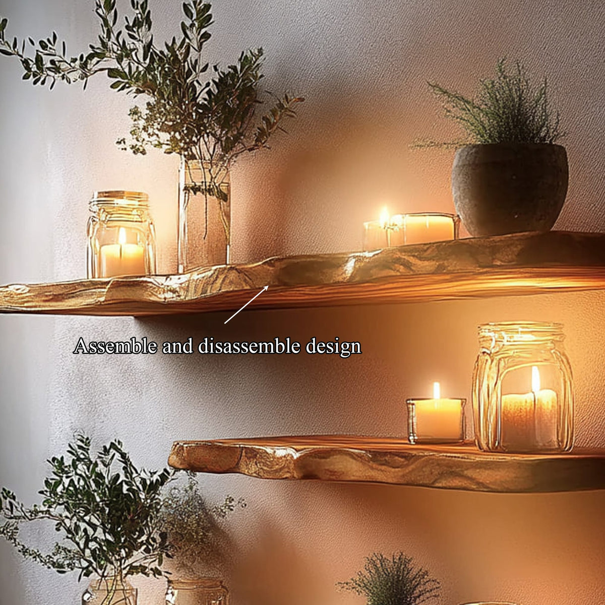 Cozy Floating Shelf
