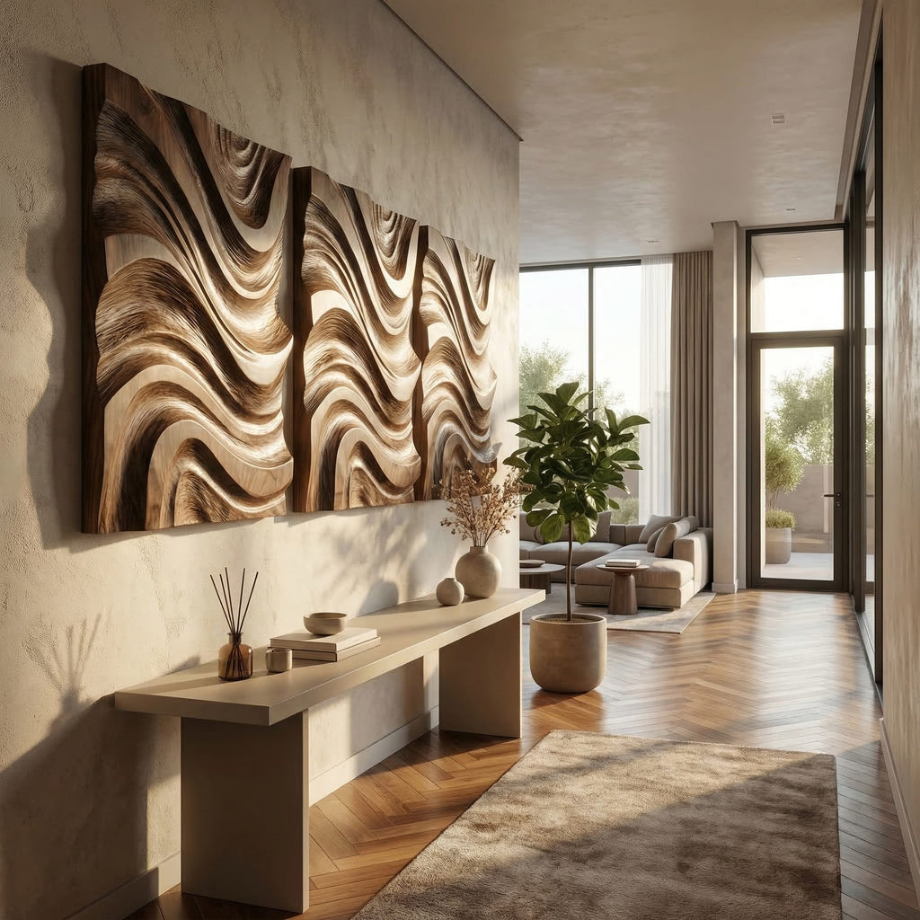 Abstract Textured Wall Art