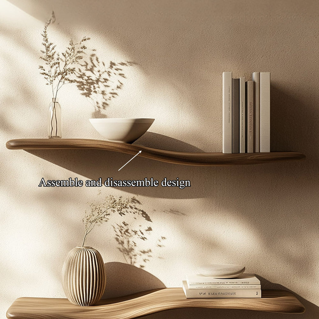 Curved Floating Shelf