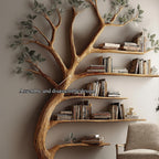 Artistic Storage Bookshelf