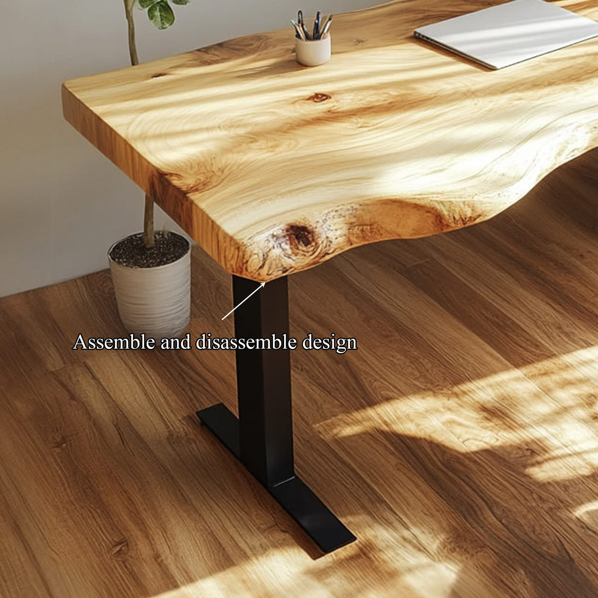 Live Edge Work Modern Desk