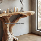 Solid Credenza Console Table