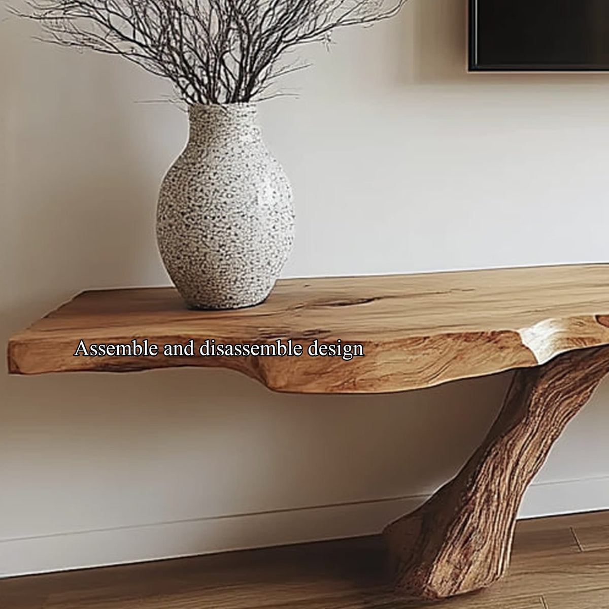 Mid Century Modern TV Stand Console Home, solid wood, built to order