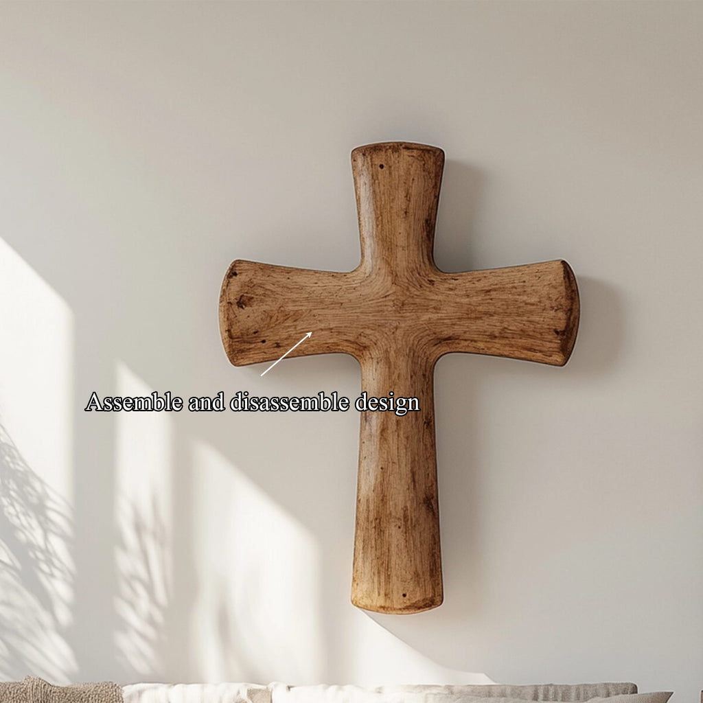 Wall Cross Sculpture
