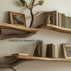 Hanging Floating Bookshelf