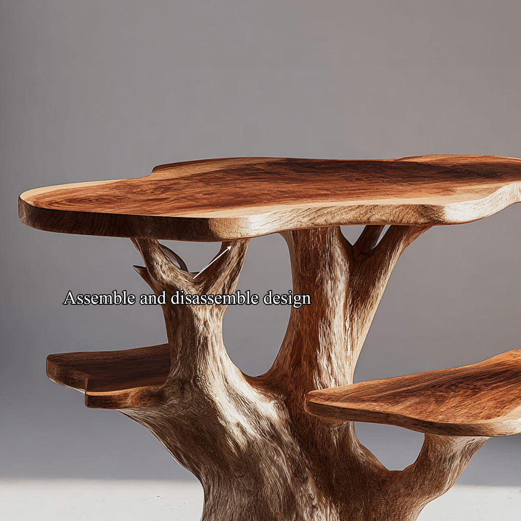 Sculptural Accent Nightstand