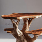 Sculptural Accent Nightstand