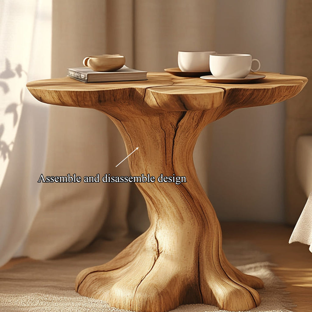 Sculptural Shaped Nightstand