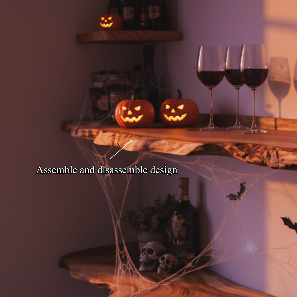 Floating Branch Wall Shelf