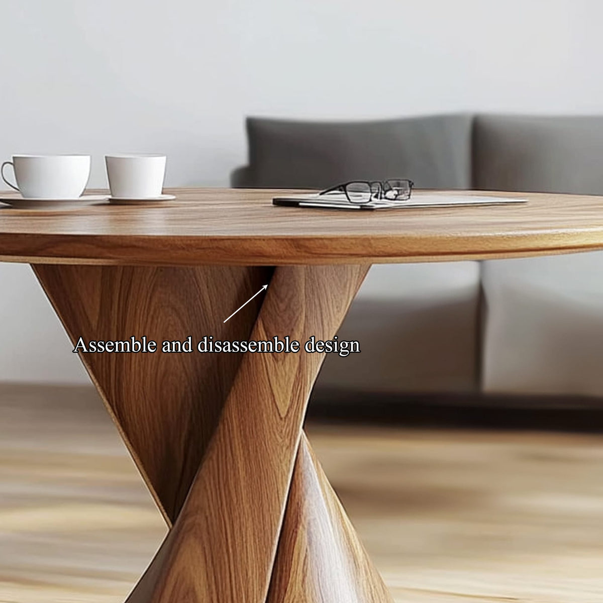 Mid Century Sculptural Centerpiece Coffee Table