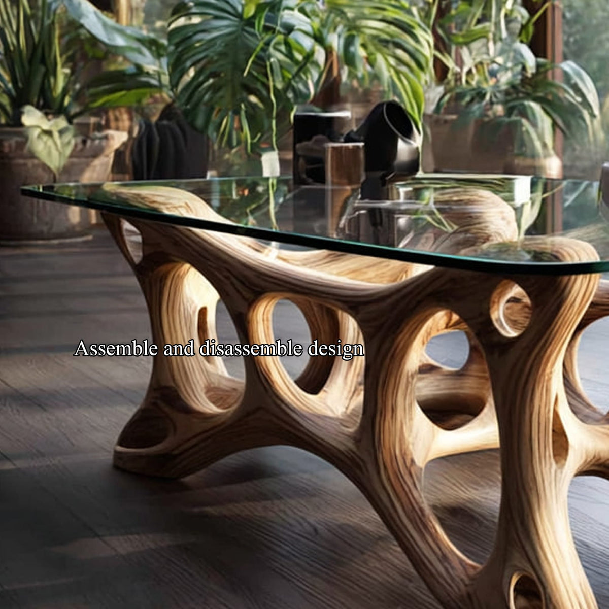 Mid Century Sculptural Center Coffee Table