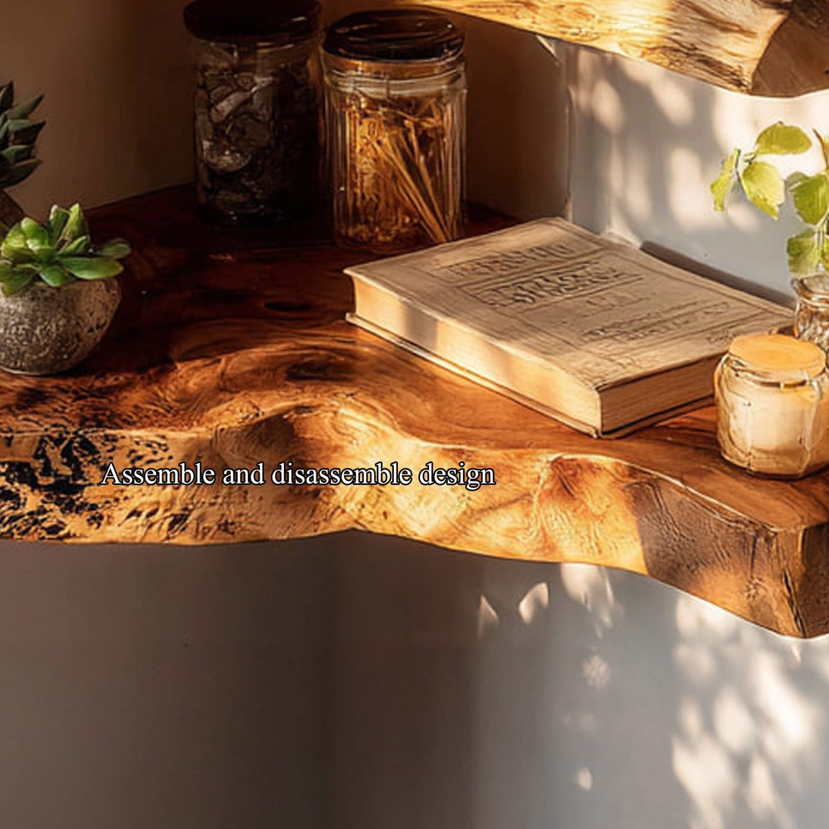 Floating Solid Organizer Wall Shelf