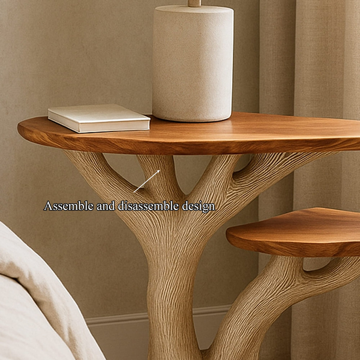 Organic Shaped Nightstand