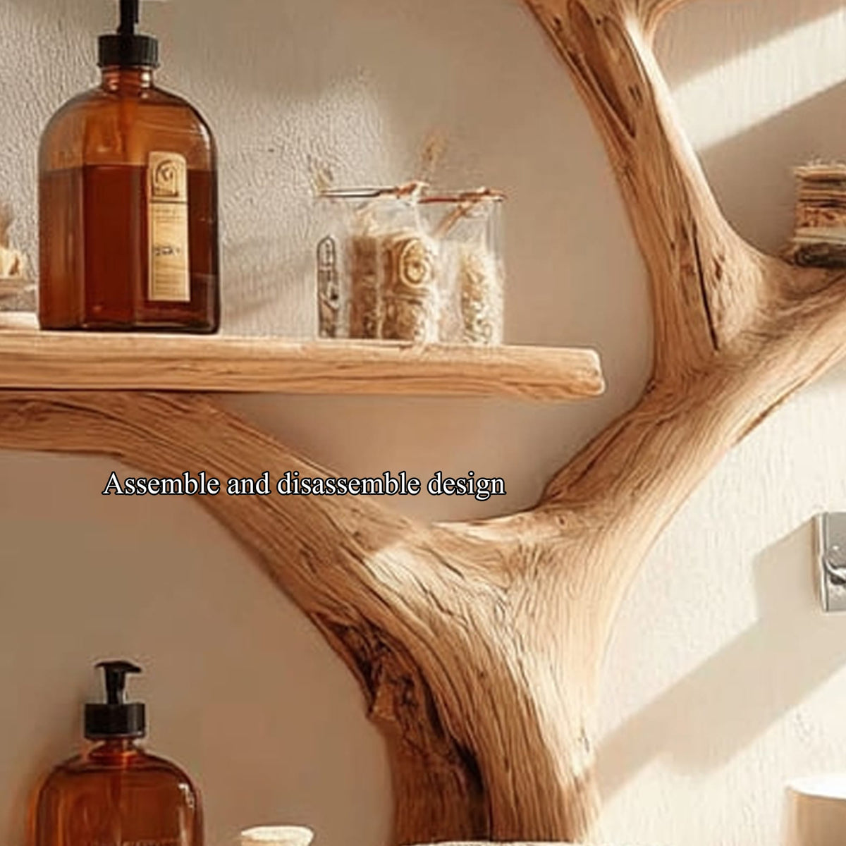 Live Edge Pedestal Vanity