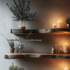 Chic Storage Wall Shelf
