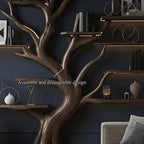 Tree Inspired Wall Shelf