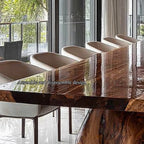 Live Edge Meeting Dining Table