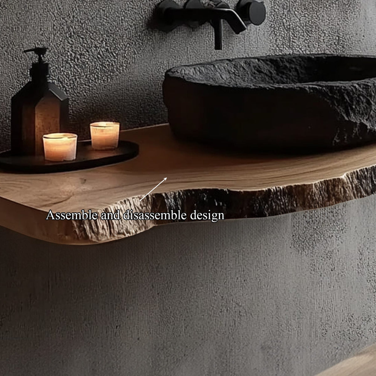 Floating Modern Washroom Vanity