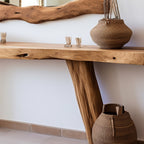 Handcrafted Console Table, solid wood, built to order