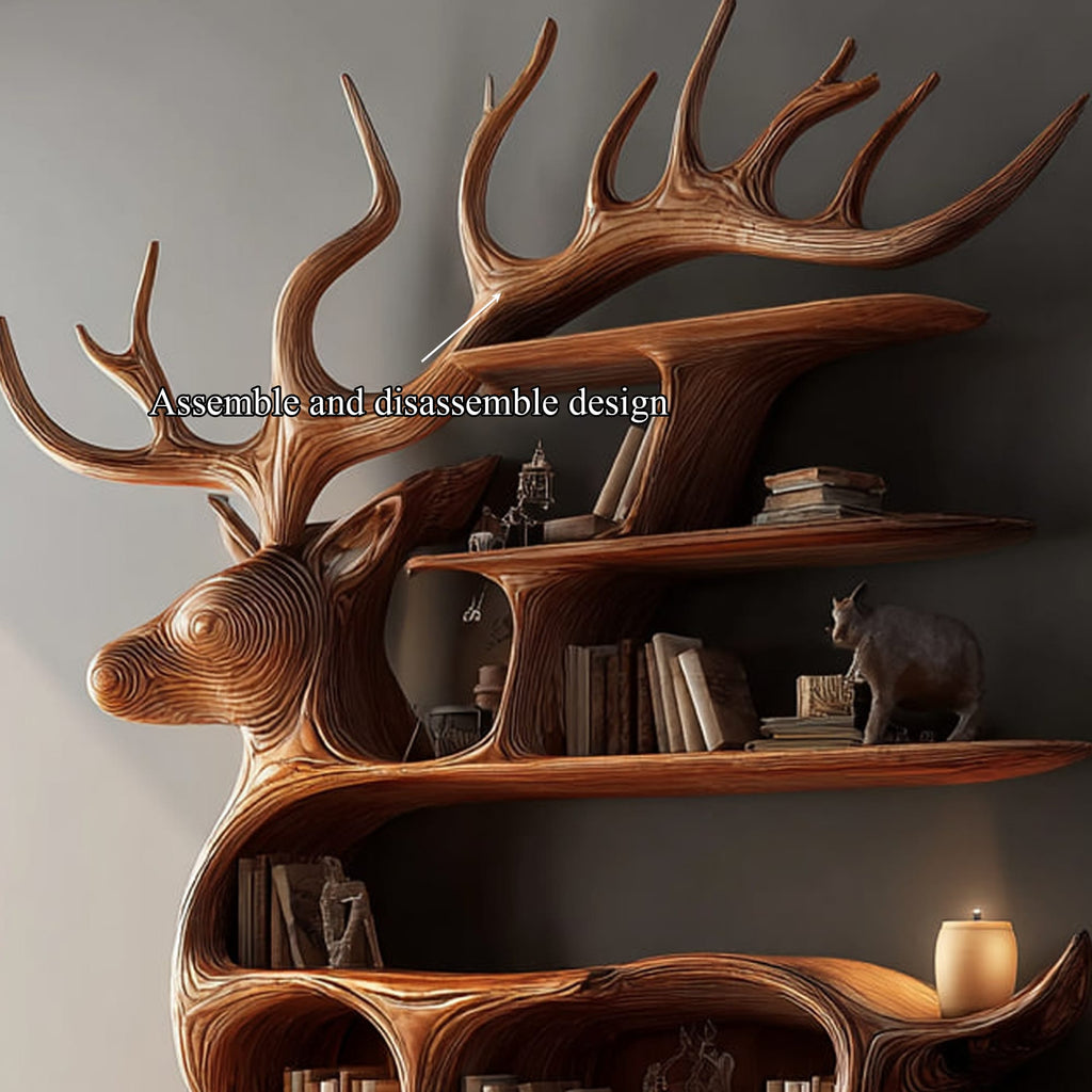 Deer Display Wall Shelf