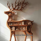 Deer Entryway Bookshelf