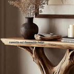 Rustic Console Table Accent Entryway Or Living Room, solid wood, built to order