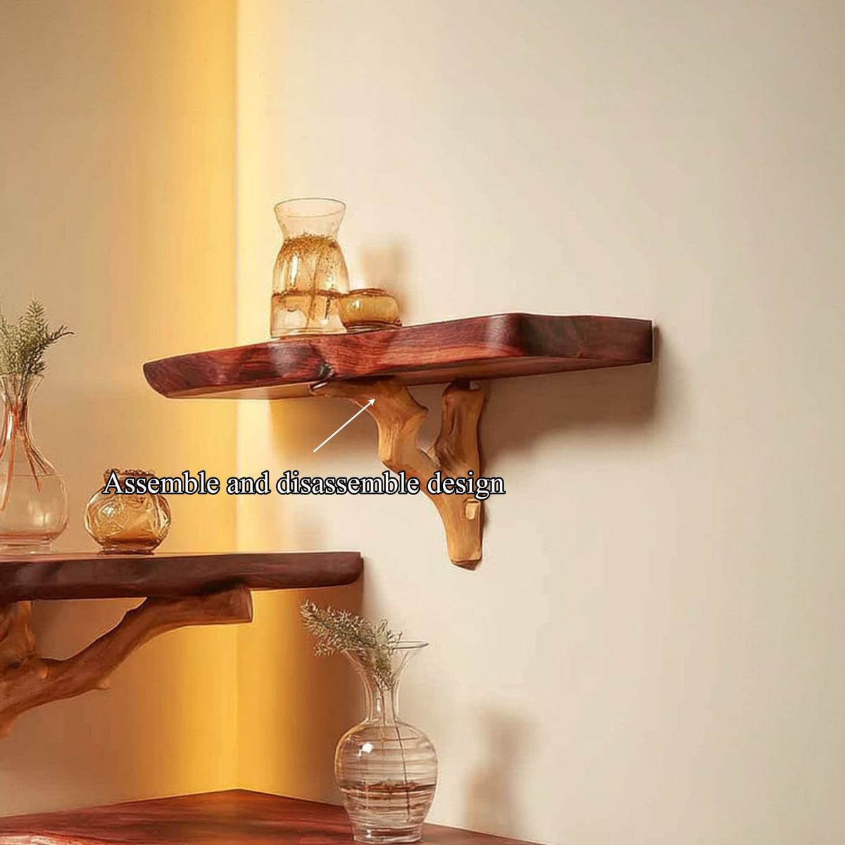 Floating Saving Wall Shelf