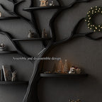 Dark Storage Tree Bookshelf