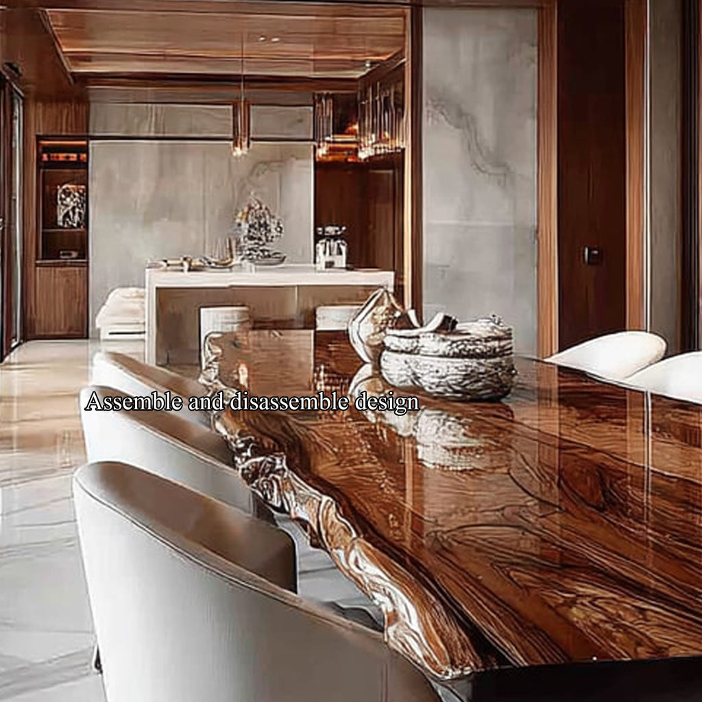 Live Edge Restaurant Dining Table