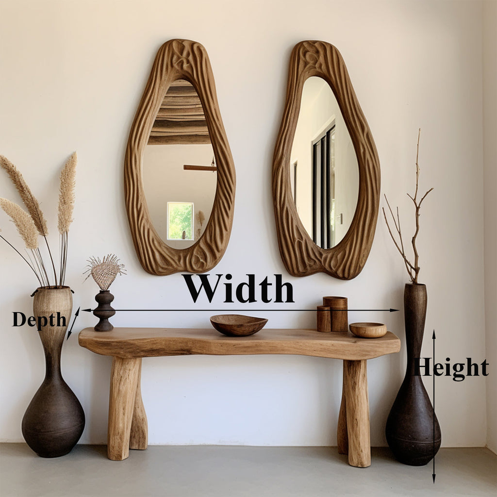 Rustic Console Table Decorative, solid wood, built to order