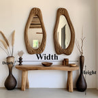 Rustic Console Table Decorative, solid wood, built to order