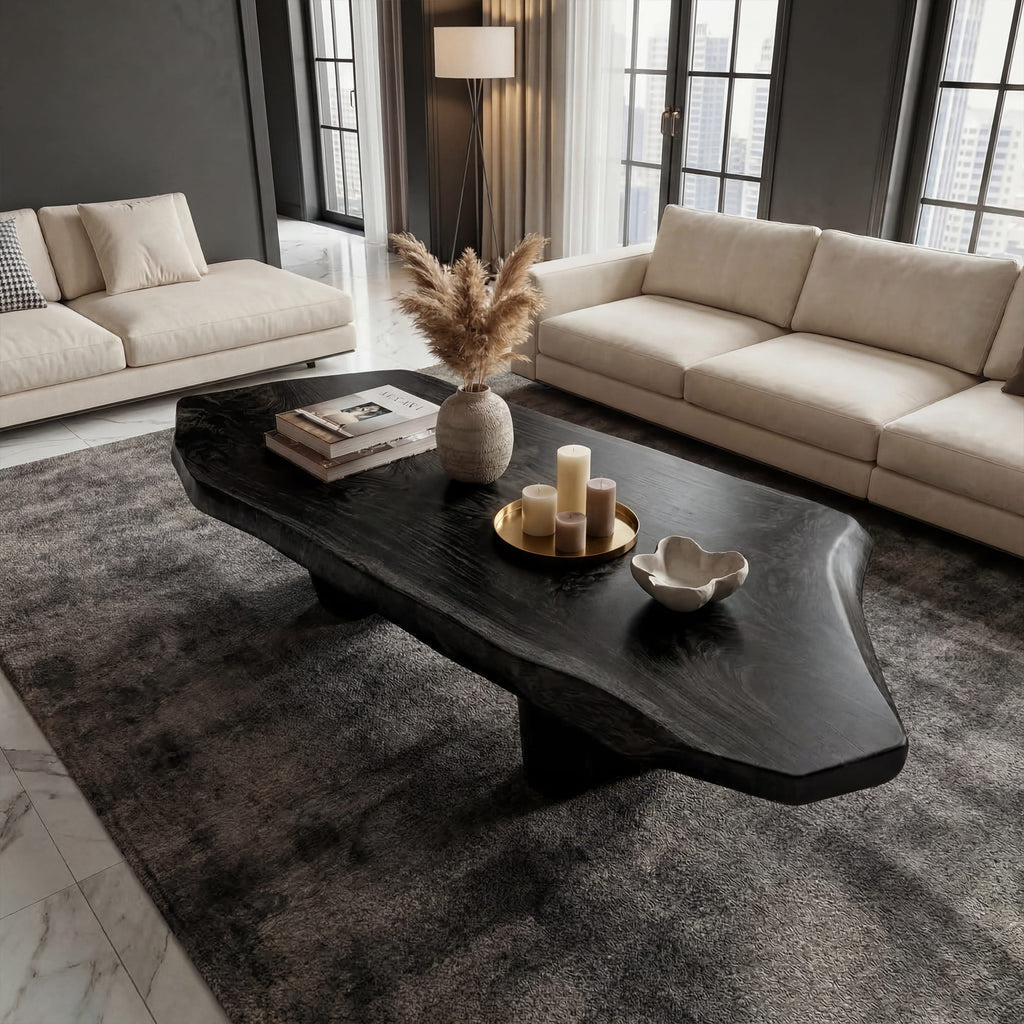 Sculptural Solid Coffee Table