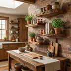 Floating Vintage Wall Shelf