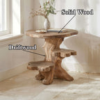 Solid Live Edge Accent Coffee Table