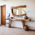 Handcrafted Console Table, solid wood, built to order