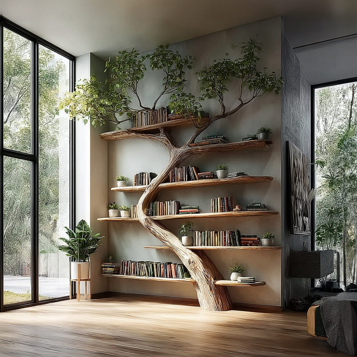 Bookcase Tree Bookshelf