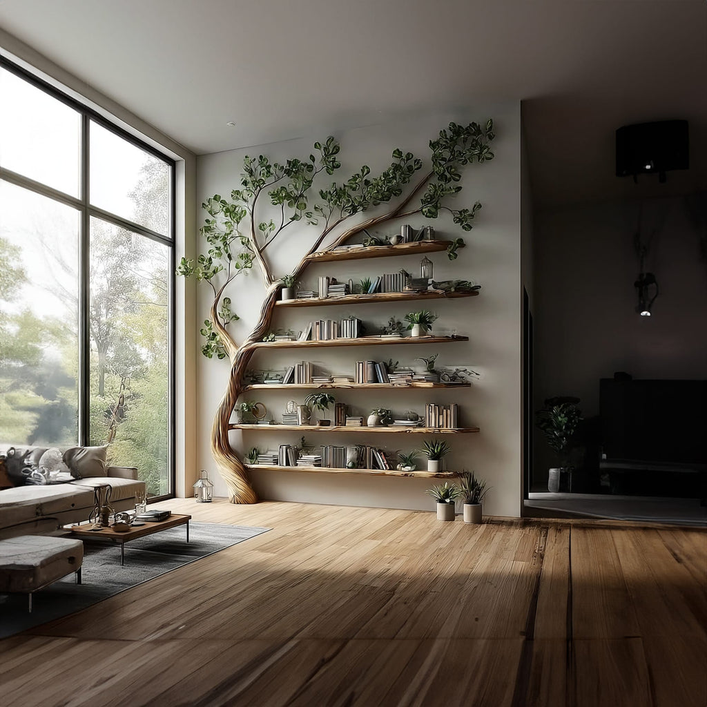 Floating Organizer Modern Bookshelf