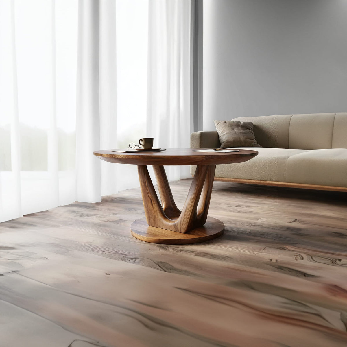 Centerpiece Mid Century Coffee Table