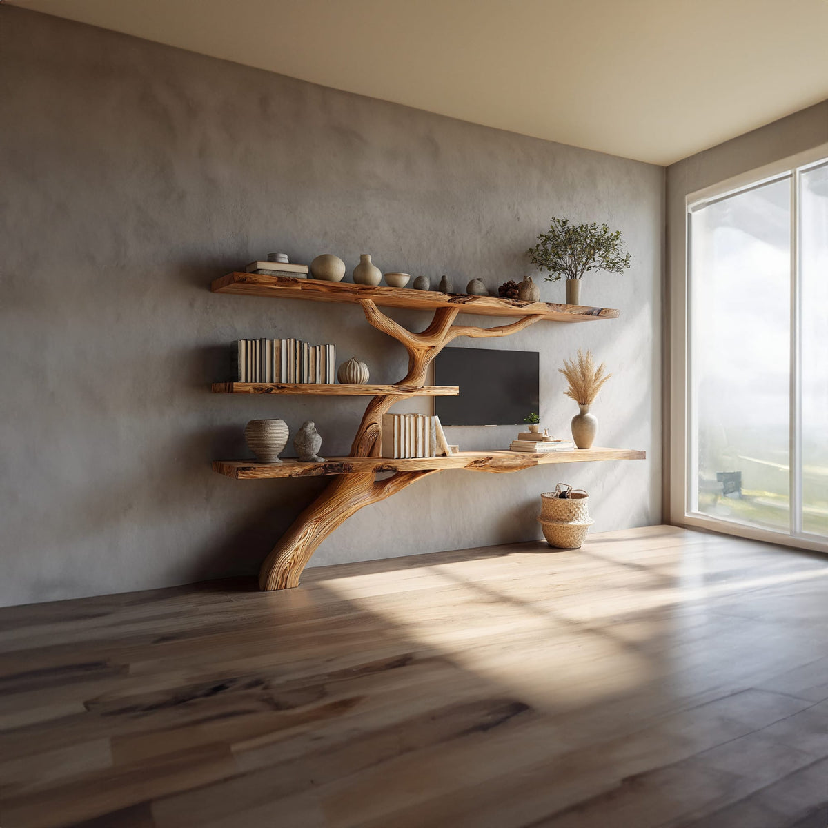Tree Console TV Cabinet