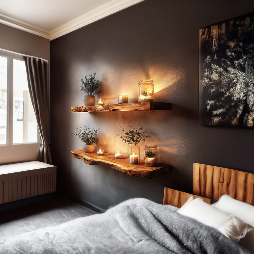Solid Accents Floating Shelf