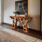 Mid Century Abstract Console Table