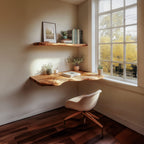 Floating Computer Mid Century Desk