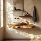 Floating Solid Mounted Vanity